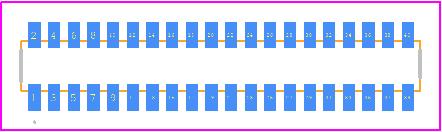 CLM-120-02-L-D - SAMTEC PCB footprint - Other - Other - CLM-120-02-L-D-4