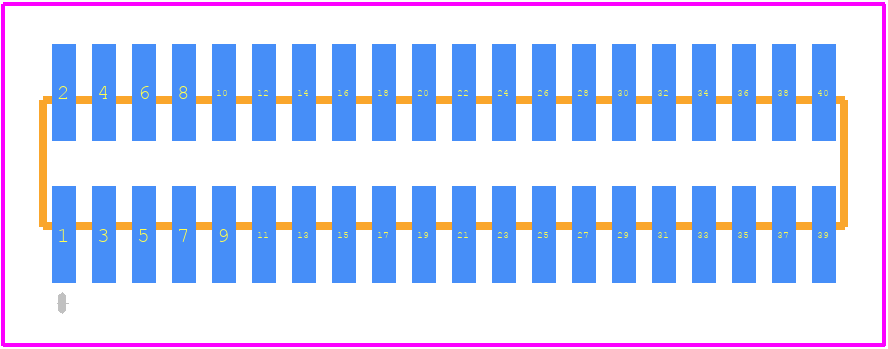 FTMH-120-03-L-DV - SAMTEC PCB footprint - Other - Other - FTMH-120-03-L-DV-2