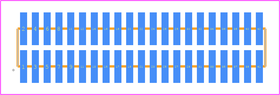 FTM-121-02-L-DV - SAMTEC PCB footprint - Other - Other - FTM-121-XX-Y-DV