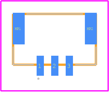 502386-0371 - Molex PCB footprint - Other - Other - 502386-0371-1