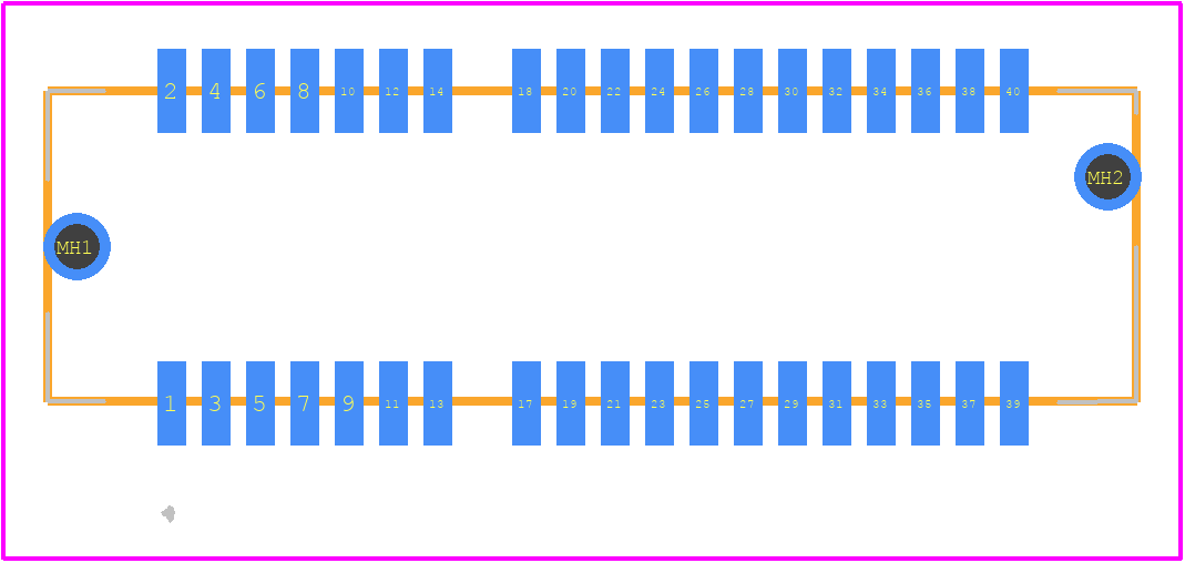 MEC1-120-02-F-D-A - SAMTEC PCB footprint - Other - Other - MEC1-120-02-F-D-A-1