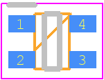 S-1000N46-N4T1G - SII Semiconductor PCB footprint - Small Outline Packages - Small Outline Packages - SC82AB