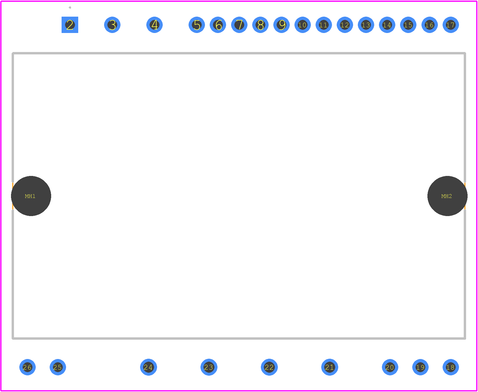 STGIF7CH60TS-L - STMicroelectronics PCB footprint - Other - Other - STGIF7CH60TS-L