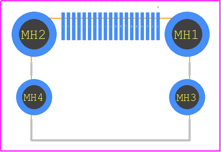 1747981-2 - TE Connectivity PCB footprint - Other - Other - 1747981-2-3
