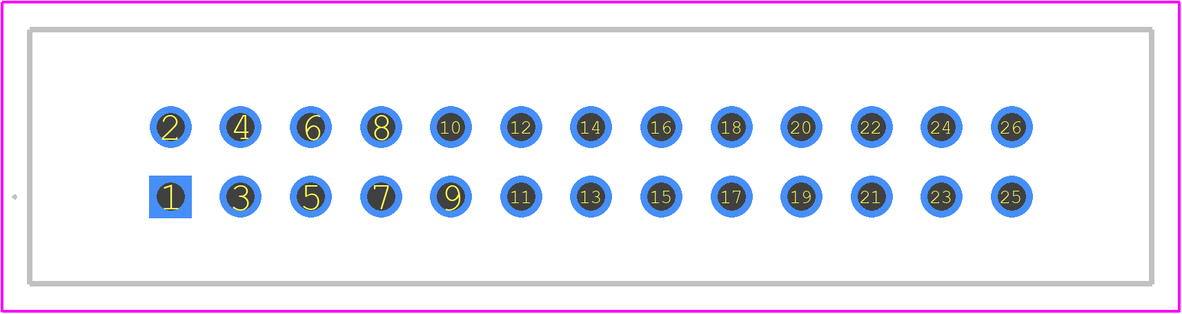 1761681-9 - TE Connectivity PCB footprint - Other - Other - 1761681-9-1