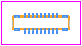 BM23FR0.8-18DP-0.35V(51) - Hirose PCB footprint - Other - Other - BM23FR0.8-18DP-0.35V(51)-2