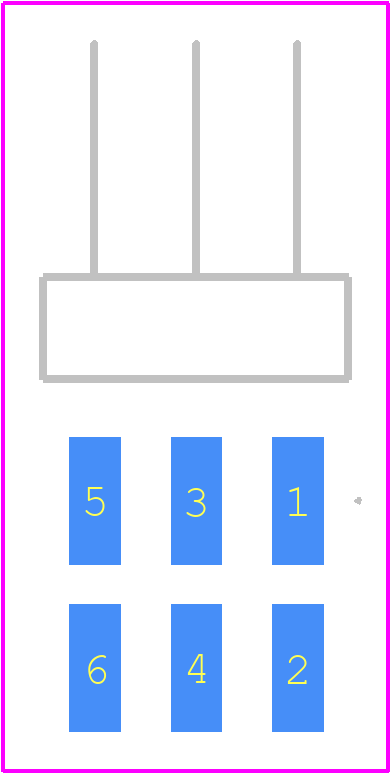 TSM-103-01-L-DH - SAMTEC PCB footprint - Other - Other - TSM-103-01-L-DH-4