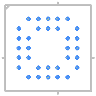 ADXRS624BBGZ - Analog Devices PCB footprint - Other - Other - BGA32C80P7X7-685X685-380