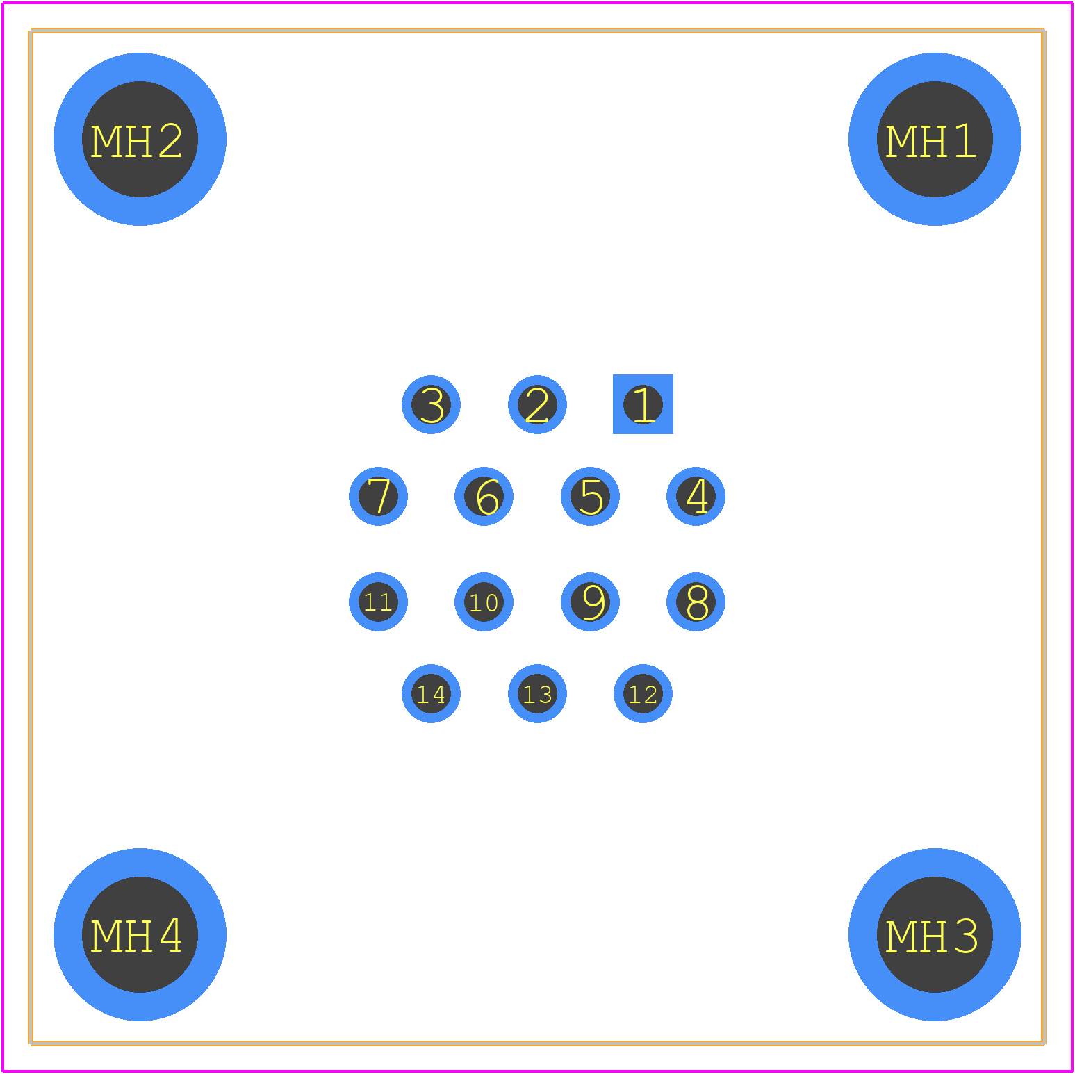 213729-9 - TE Connectivity PCB footprint - Other - Other - 213729-9-2
