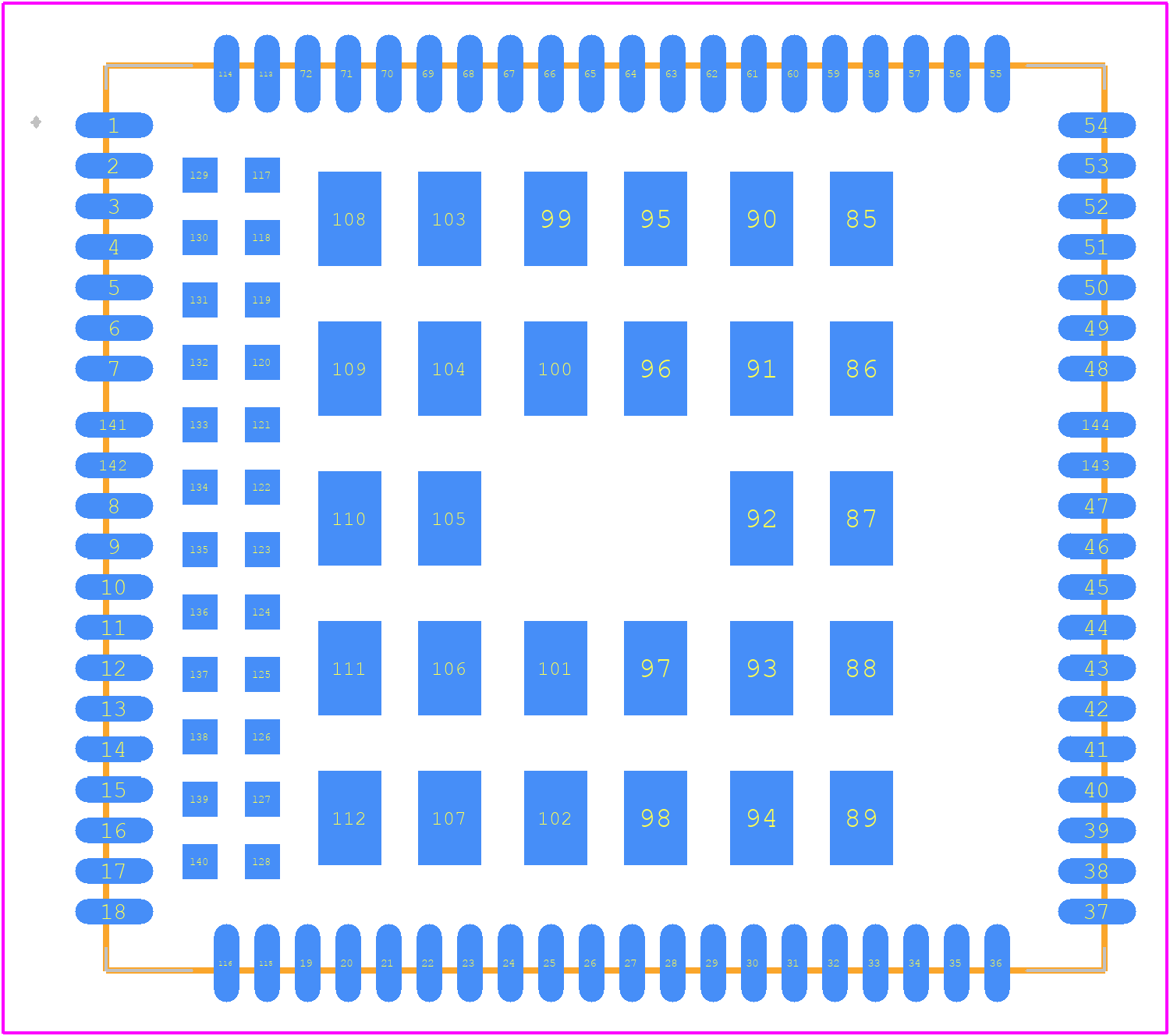 EC21EFA-512-STD - Quectel PCB footprint - Other - Other - EC21EFA-512-STD-1