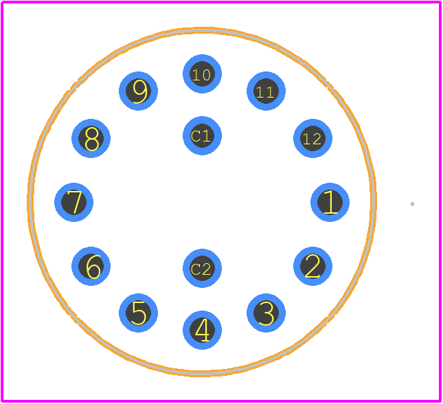 56SP30-01-2-06N - Grayhill PCB footprint - Other - Other - 56SP30-01-2-06N