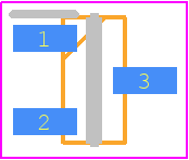 BZX84C5V6 - Multicomp Pro PCB footprint - SOT23 (3-Pin) - SOT23 (3-Pin) - BZX84C6V2qqwqw