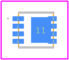 SI7113DN-T1-E3 - Vishay PCB footprint - Other - Other - SI7113DN-T1-E3-3