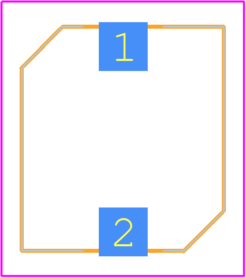 SDR1105-220ML - Bourns PCB footprint - Other - Other - SDR1105-270ML