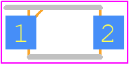 DSK14 - Formosa Microsemi PCB footprint - Small Outline Diode Flat Lead - Small Outline Diode Flat Lead - sod123