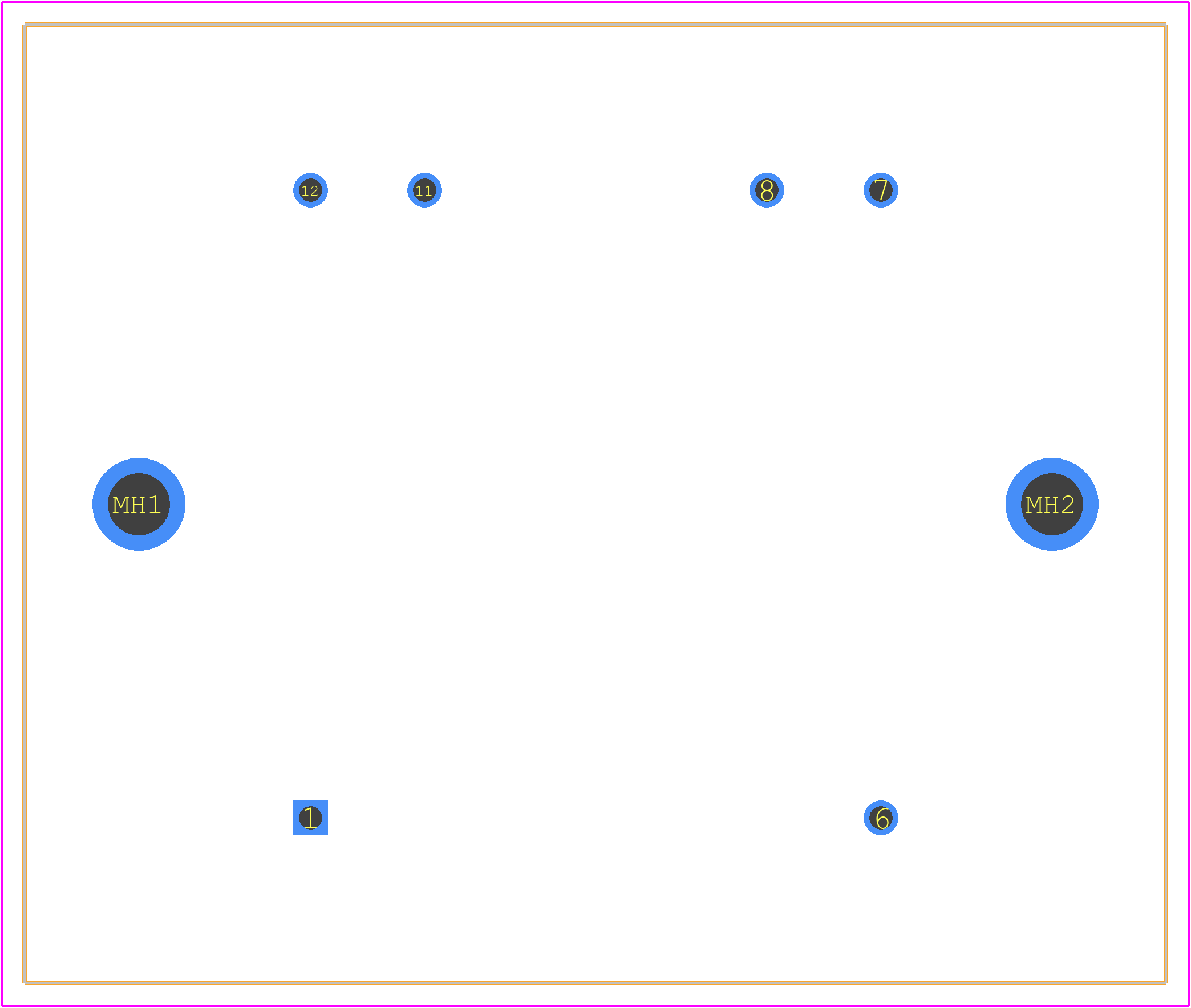 44274 - MYRRA PCB footprint - Other - Other - 44274-3