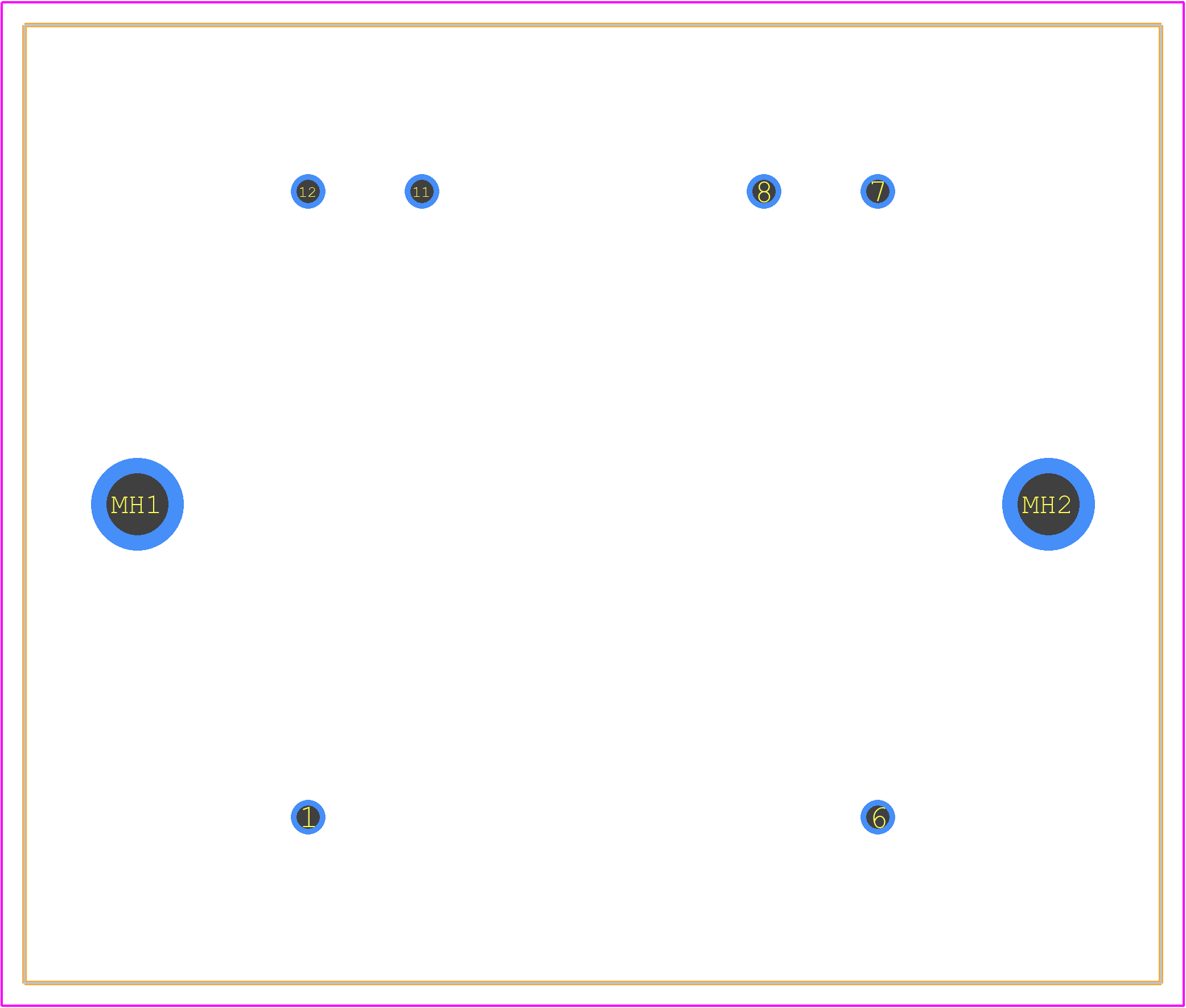 44267 - MYRRA PCB footprint - Other - Other - 44267-1
