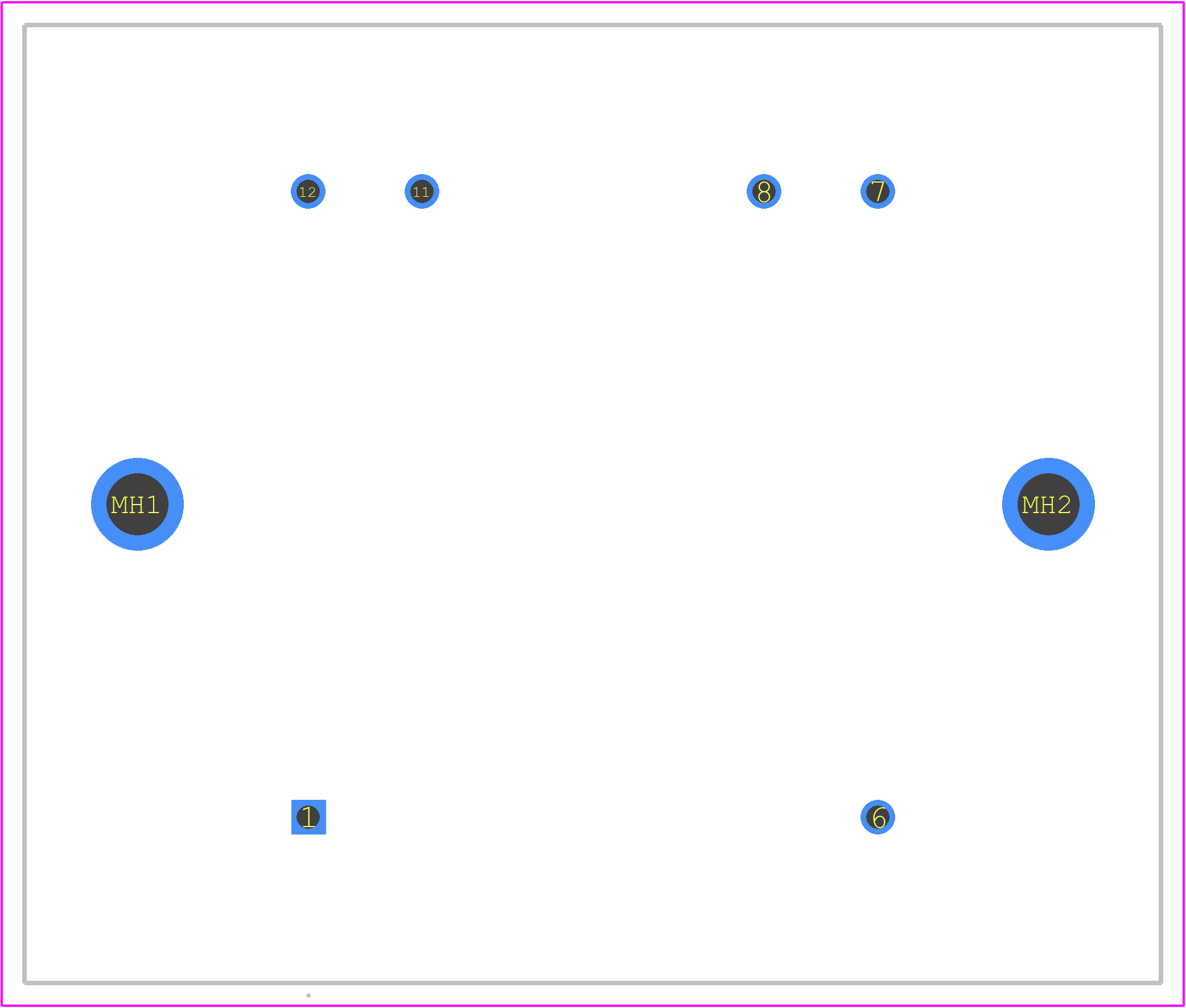 44268 - MYRRA PCB footprint - Other - Other - 44268-3