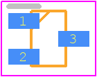 NE85630-T1-A - CEL PCB footprint - SOT23 (3-Pin) - SOT23 (3-Pin) - SC-70