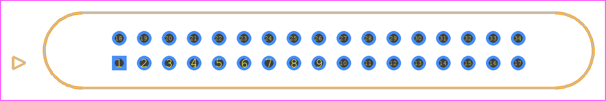 M80-5003442 - Harwin PCB footprint - Other - Other - M80-50034YY_2