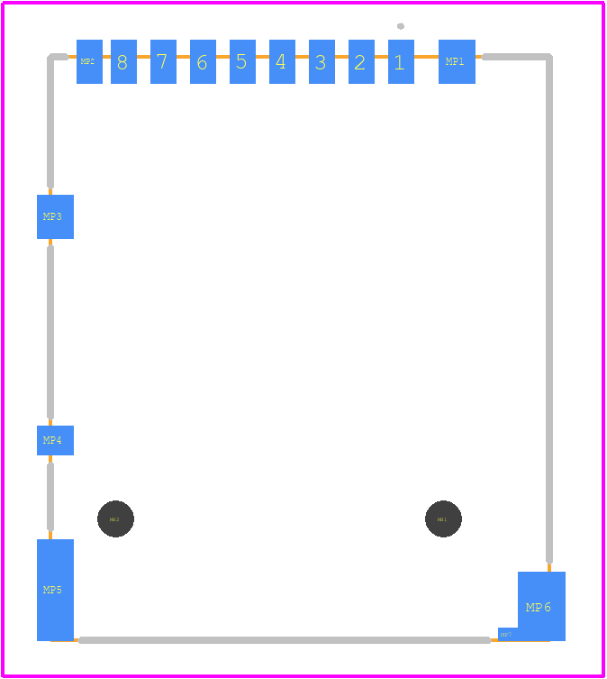 DM3AT-SF-PEJ2M5 - Hirose PCB footprint - Other - Other - DM3AT-SF-PEJ2M5-4