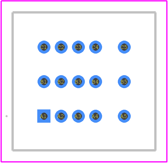 1645498-1 - TE Connectivity PCB footprint - Other - Other - 1645498-1-5