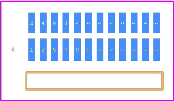 FTMH-112-02-F-DH-TR - SAMTEC PCB footprint - Other - Other - FTMH-112-02-F-DH-TR-1