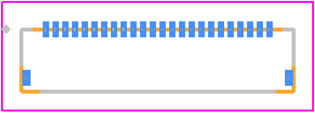 AYF532435 - Panasonic PCB footprint - Other - Other - AYF532435A