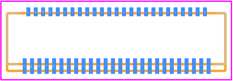 FH23-51S-0.3SHW(06) - Hirose PCB footprint - Other - Other - FH23-51S-0.3SHW(06)-2