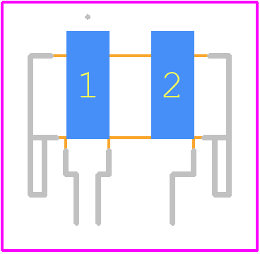 1971567-1 - TE Connectivity PCB footprint - Other - Other - 1971567-1-1