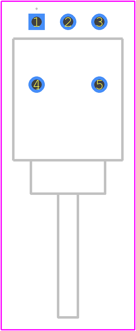 B12EH - NKK Switches PCB footprint - Other - Other - B12EH-2