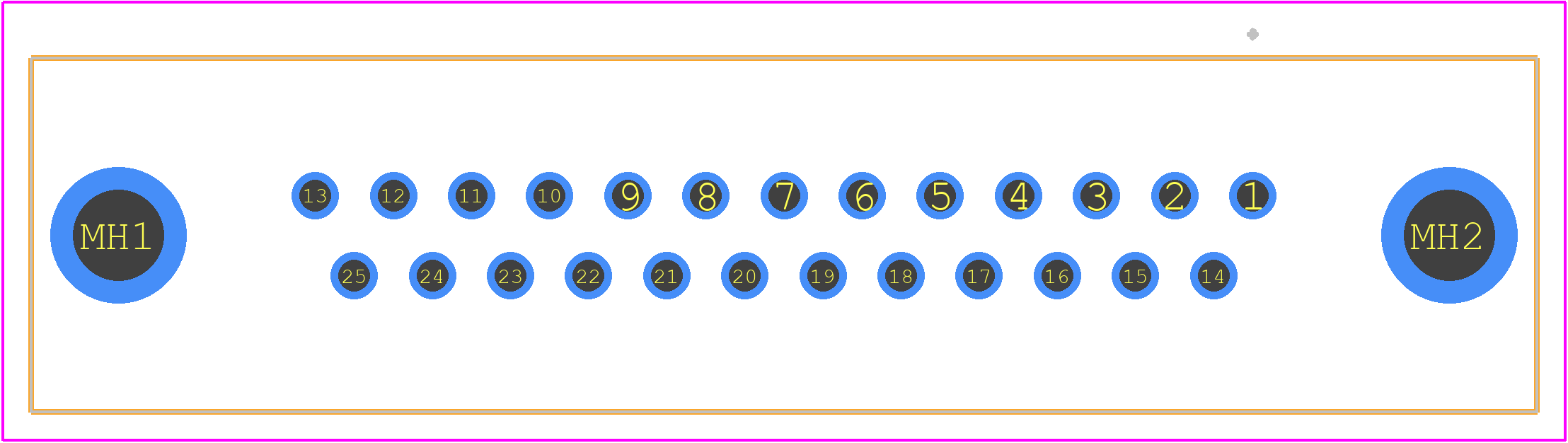 09663117501 - HARTING PCB footprint - Other - Other - 09663117501-2