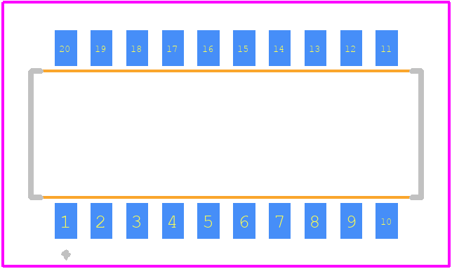 97C10ST - Grayhill PCB footprint - Other - Other - 97C10ST-4