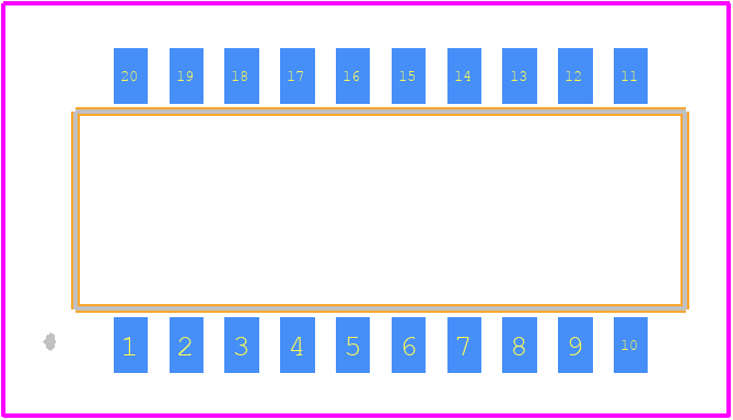 A6H-0101 - OMRON Electronics PCB footprint - Other - Other - A6H-0101-1