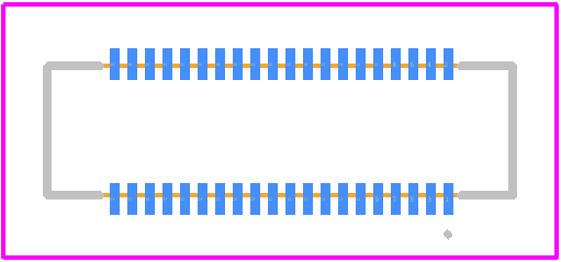 DF40HC(3.5)-40DS-0.4V(51) - Hirose PCB footprint - Other - Other - DF40HC(3.5)-40DS-0.4V(51)-3