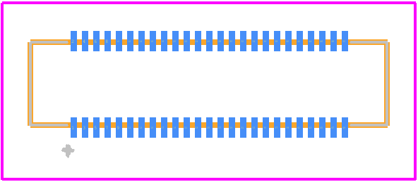 DF40HC(3.5)-50DS-0.4V(51) - Hirose PCB footprint - Other - Other - DF40HC(3.5)-50DS-0.4V(51)-2