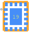 TUSB542RWQR - Texas Instruments PCB footprint - Other - Other - RWQ0018A