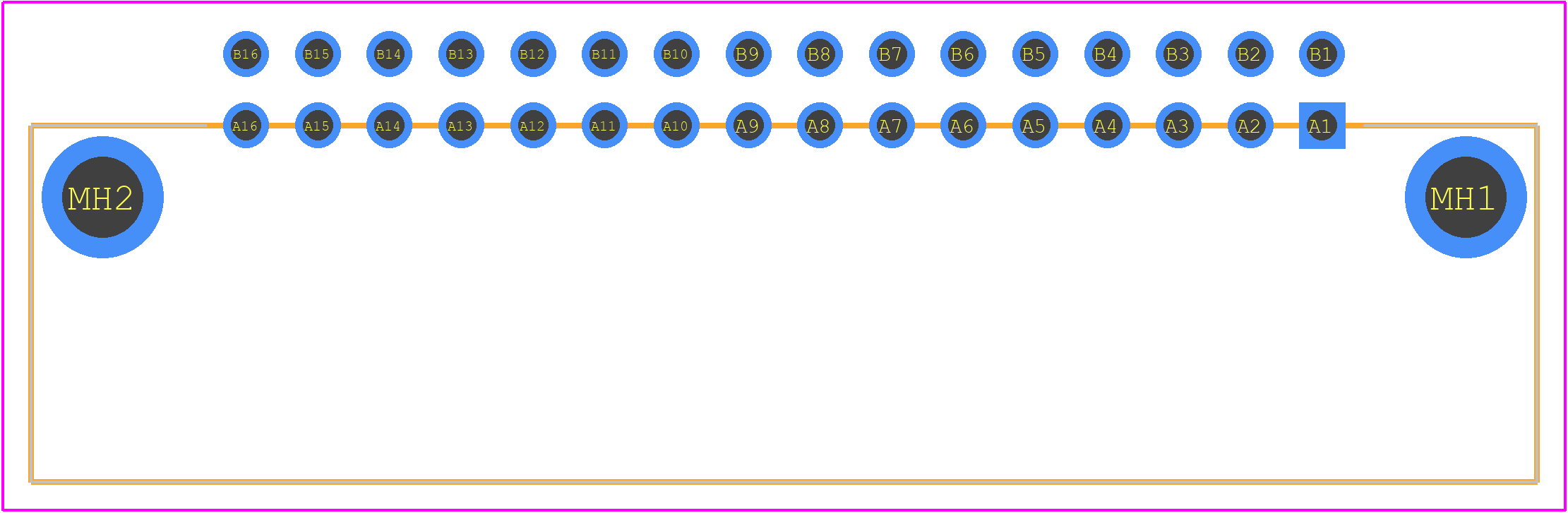 5536053-5 - TE Connectivity PCB footprint - Other - Other - 5536053-5-6