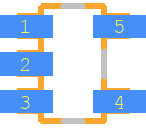 MCP1603T-120I/OS - Microchip PCB footprint - Other - Other - SOT95P280X110-5N