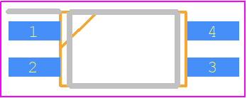 TLP283(TP,F) - Toshiba PCB footprint - Small Outline Packages - Small Outline Packages - 11-3A1