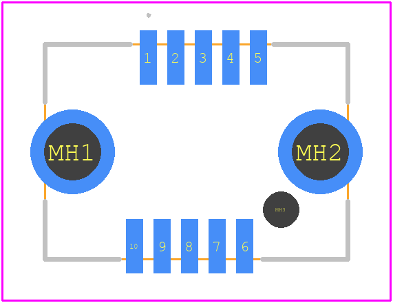 IX80G-A-10P(01) - Hirose PCB footprint - Other - Other - IX80G-A-10P(01)-5