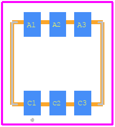 LRTB GRUG - ams OSRAM PCB footprint - Other - Other - LRTB GRTG-3