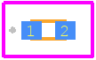 GCG155L81C333KA01D - Murata Electronics PCB footprint - Other - Other - L=1.0mm W=0.5mm T=0.5mm