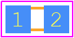 GCJ188R71H223KA01D - Murata Electronics PCB footprint - Capacitor Chip Non-polarised - Capacitor Chip Non-polarised - GCJ18 L=1.6mm W=0.8mm T=0.8mm