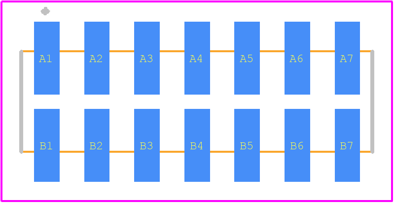 15-91-0140 - Molex PCB footprint - Other - Other - 15-91-0140