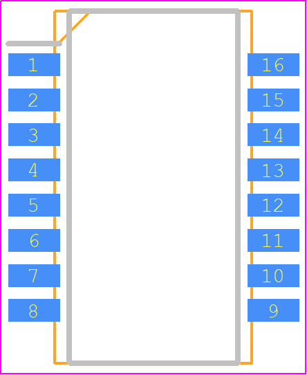B78476A8065A003 - TDK PCB footprint - Small Outline Packages - Small Outline Packages - B78476A8065A003