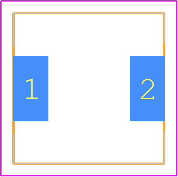 SRR1280-271K - Bourns PCB footprint - Other - Other - SRR1280-271K-2