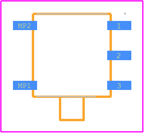 GP11MSABE - LITTELFUSE PCB footprint - Other - Other - GP11MSABE-3