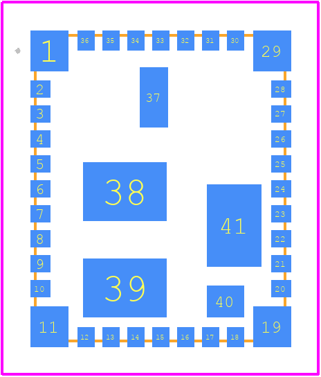 TPS84259RKGT - Texas Instruments PCB footprint - Other - Other - TPS84259RKGT-5