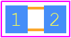 MC0603B473K500CT - Multicomp Pro PCB footprint - Capacitor Chip Non-polarised - Capacitor Chip Non-polarised - 0603 Symbol x